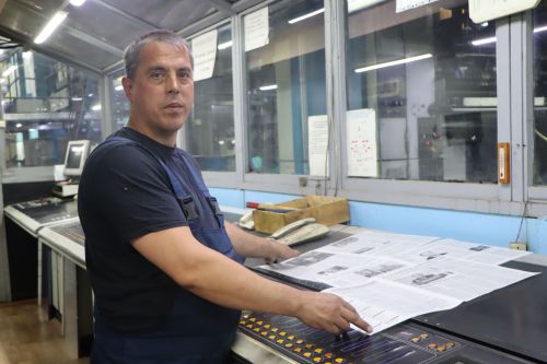 Питрәч районыннан өч бертуган Фәйзиевлар типографиядә эшли