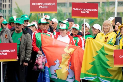 Пестречинские спортсмены покорили Казань на спартакиаде «Третий возраст»