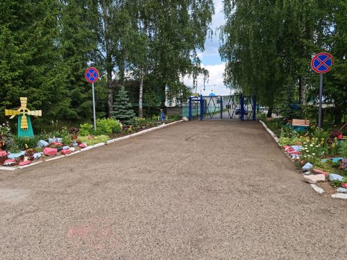 Территорию Кощаковской школы украсили по мотивам творчества Тукая