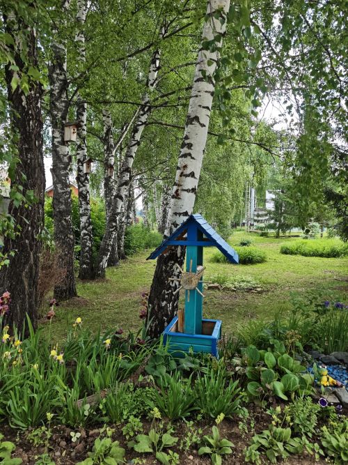 Территорию Кощаковской школы украсили по мотивам творчества Тукая