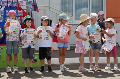 В детском саду «Сказка» деревни Куюки провели IV Традиционный велопарад