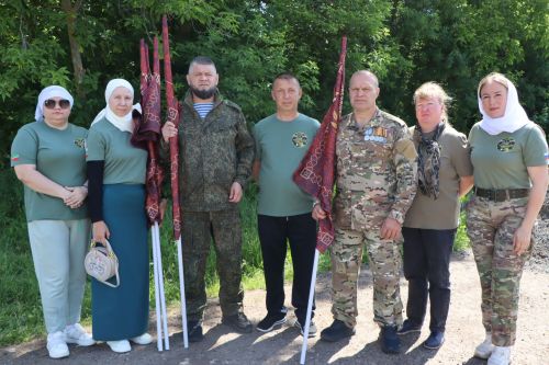 Питрәч районында СВО катнашучылары истәлегенә полк флаглары куйдылар