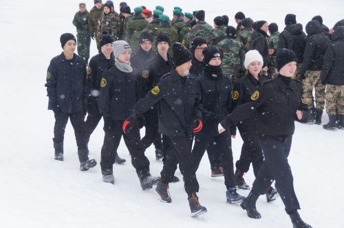 Военно-спортивная игра "Зарница"