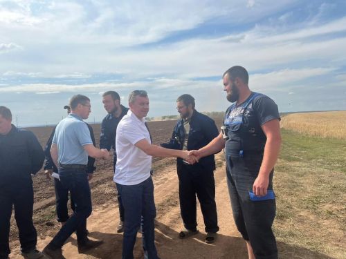 Заместитель Премьер-министра РТ - министр сельского хозяйства и продовольствия РТ Марат Зяббаров прибыл с рабочей поездкой в Пестречинский муниципальный район