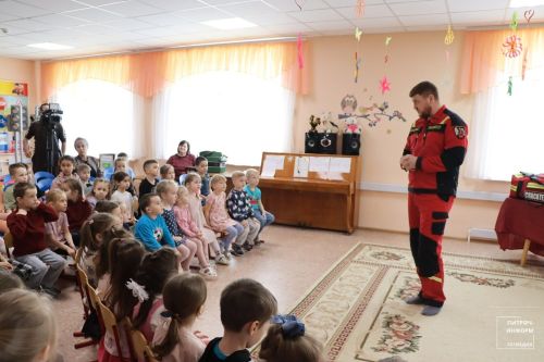 Балалар бакчасында батырлык дәресе