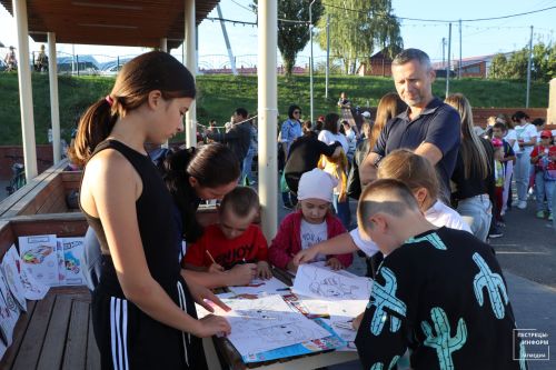 Концертная программа в Детском городке