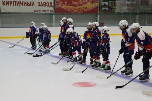 Окрытие ледового дворца после ремонта