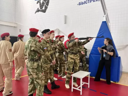 Военно-патриотический слёт юнармейцев
