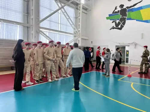 Военно-патриотический слёт юнармейцев