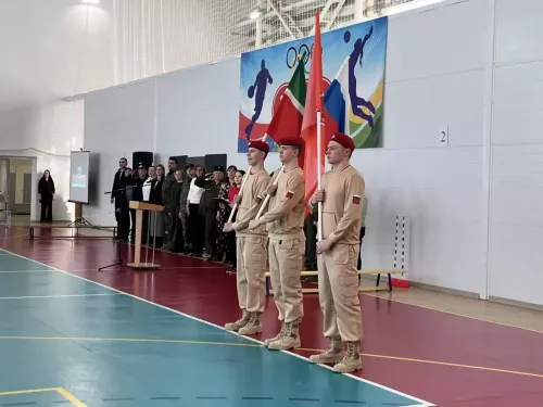 Военно-патриотический слёт юнармейцев