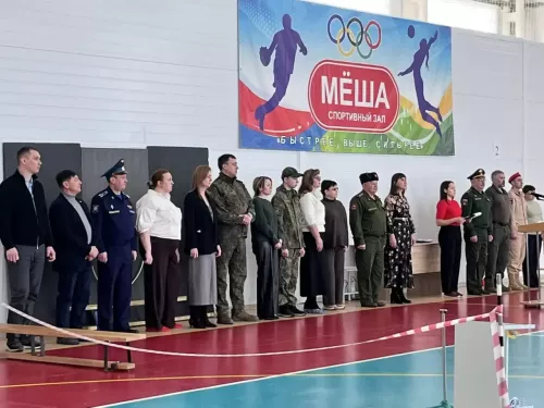 Военно-патриотический слёт юнармейцев