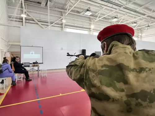 Военно-патриотический слёт юнармейцев