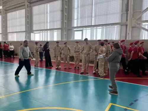 Военно-патриотический слёт юнармейцев