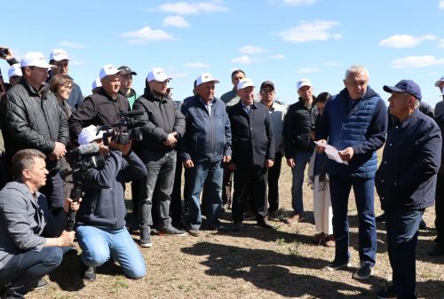 Приезд Рустама Минниханова
