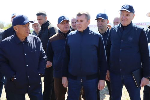 Приезд Рустама Минниханова