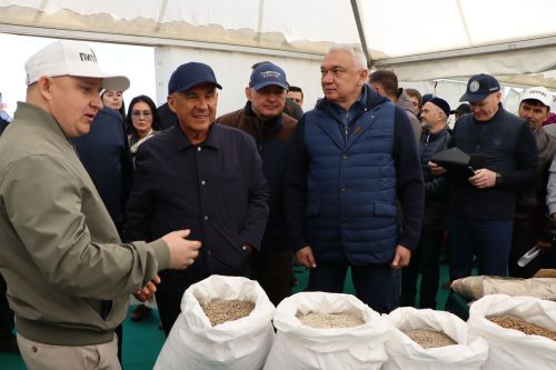 Приезд Рустама Минниханова
