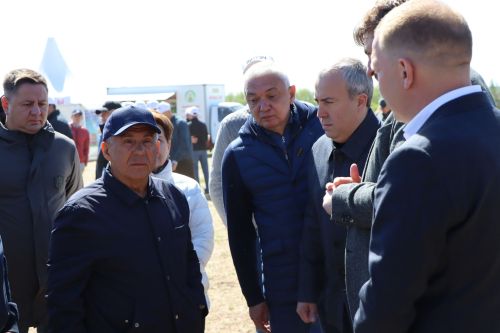 Приезд Рустама Минниханова