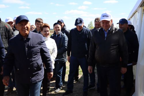 Приезд Рустама Минниханова