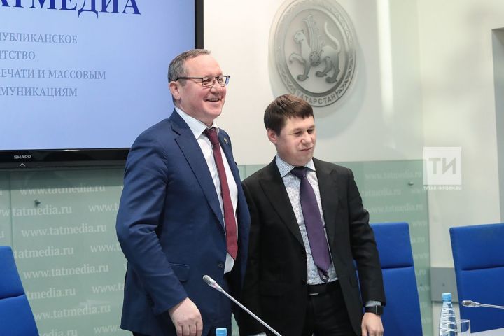 Шамиль Садыков представлен коллективу АО «Татмедиа» в качестве генерального директора