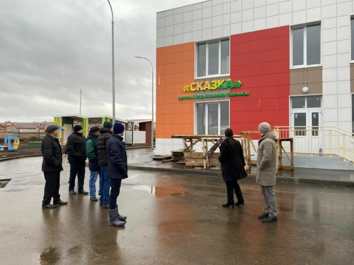 Питрәч районында ике балалар бакчасы төзелеше тәмамланып килә