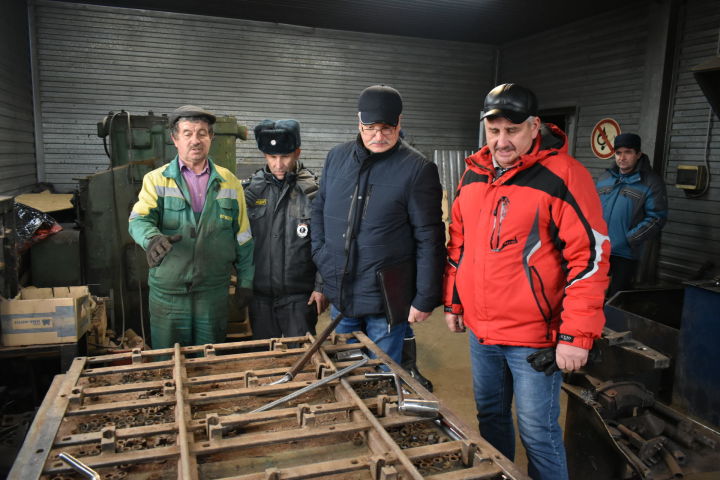 Питрәч районында авыл хуҗалыгы техникасын тикшерделәр