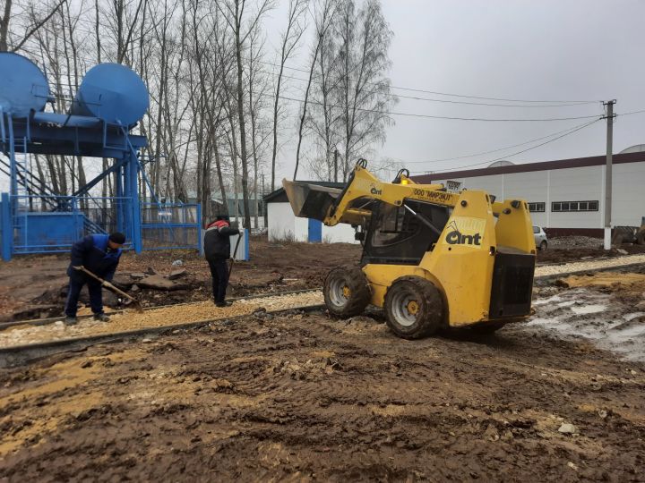Кощак авылында күптән көтелгән тротуар барлыкка киләчәк