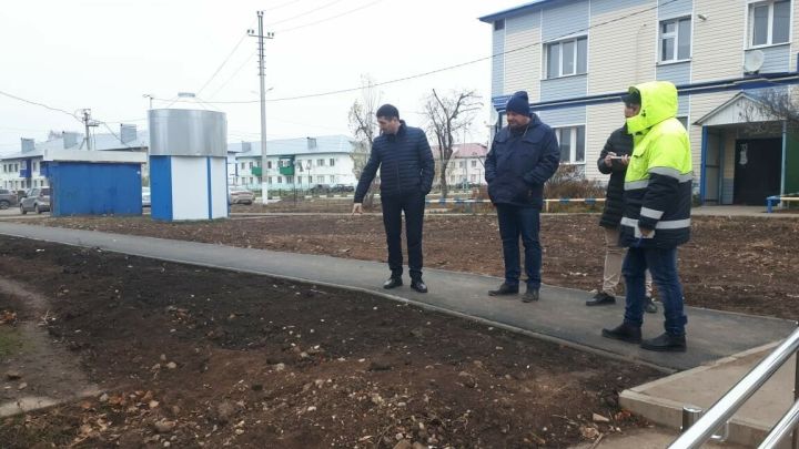 В Пестречинском районе устранят недочеты в благоустроенных по «Нашему двору» территориях