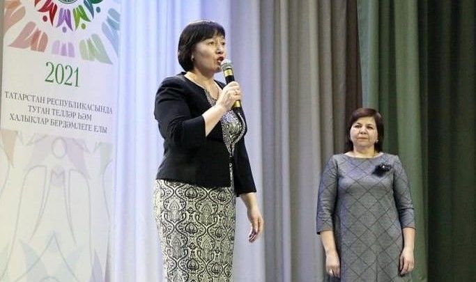 Керәшен Сәрдәсе авылы укытучысы шәһәр конференциясендә уңышлы чыгыш ясады