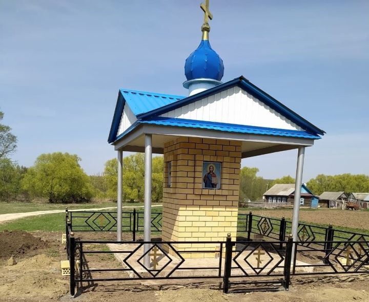 В селе Белкино Пестречинского района огородили часовню