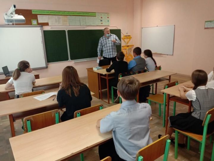 Пановка мәктәбендә терроризм темасына профилактик әңгәмә узды