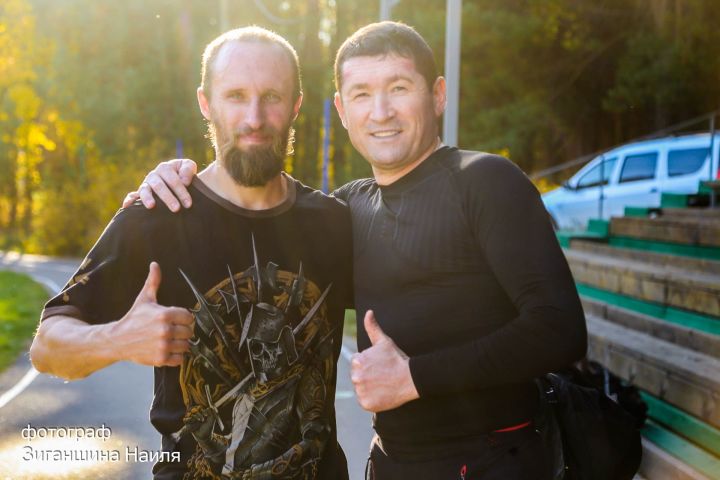 Поздравление главы Пестречинского района Ильхама Кашапова с Днём физкультурника