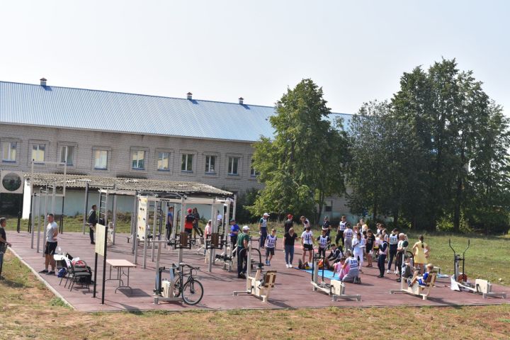Питрәчтә беренче тапкыр ГТО мәйданчыгында нормативлар тапшырдылар