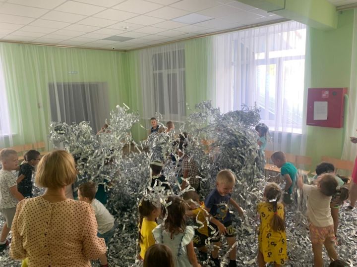 В пестречинском детском саду организовали серебро-шоу