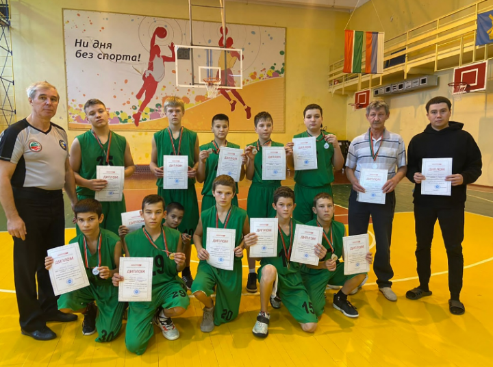 Пестречинские баскетболисты заняли второе место в первенстве Татарстана