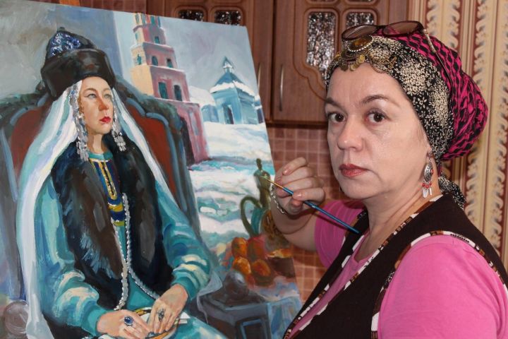 В Пестрецах состоится выставка художника Резеды Юсуповой