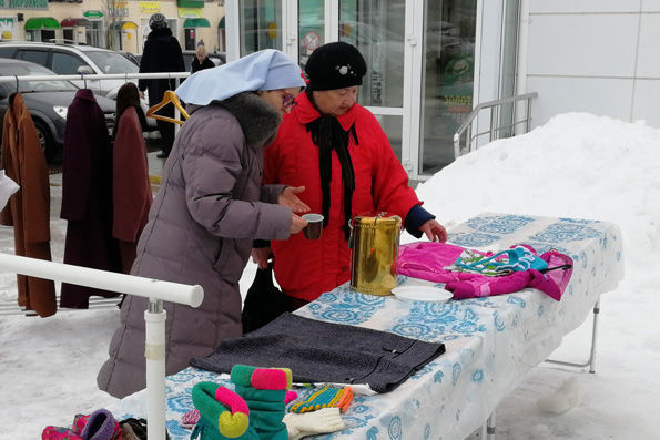 В Пестрецах будут раздавать вещи для нуждающихся и собирать пожертвования