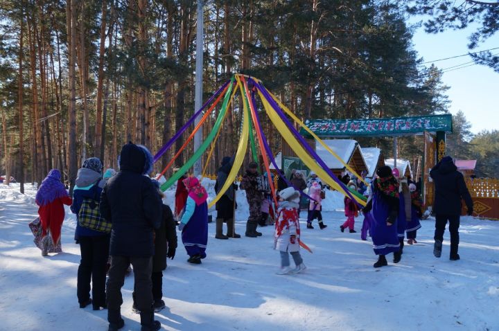 Пестречинцы проводили зиму