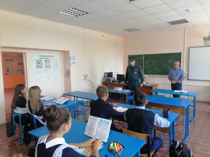 В пестречинских школах проведены уроки безопасности и практические тренировки по эвакуации