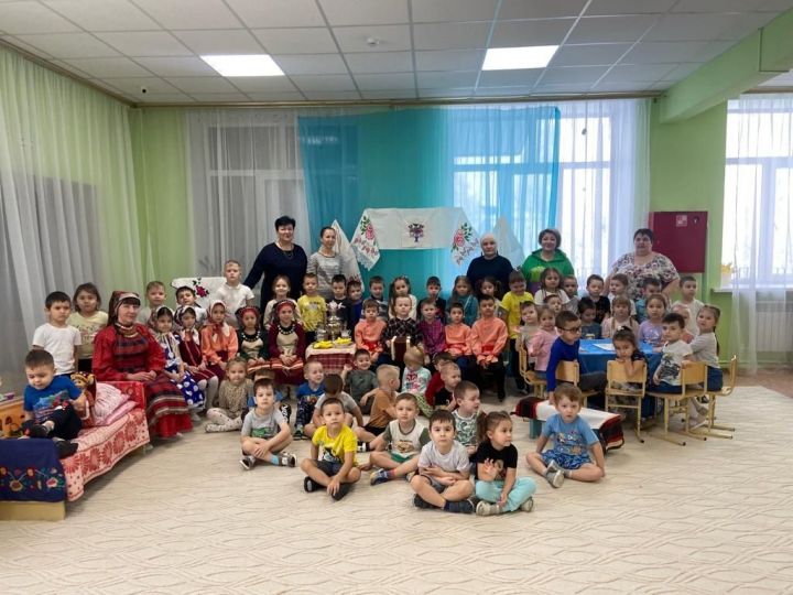 В Пестречинском детском саду «Солнышко» прошли посиделки