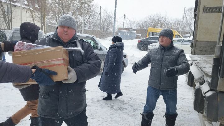 В Пестрецах состоялась очередная отправка гуманитарной помощи бойцам СВО