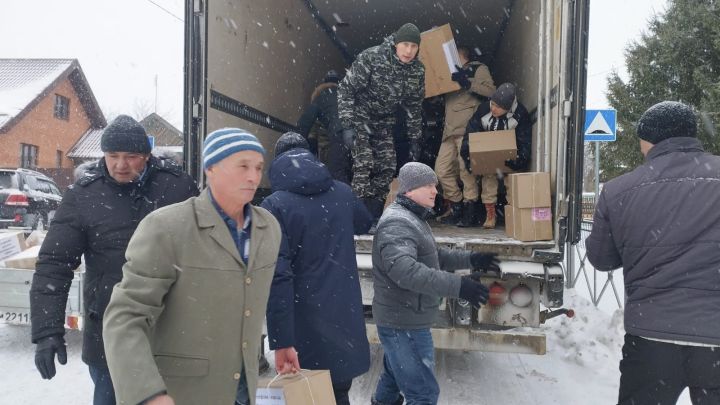 В Пестрецах состоялась очередная отправка гуманитарной помощи бойцам СВО