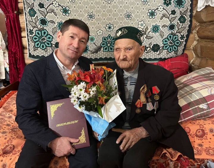 Ветеран Великой Отечественной войны Хаким Гимадиев отметил 99-летие