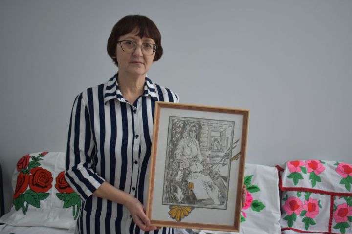 Кәвәл авыл мәдәният йорты мөдире Зоя Шипшованың илһамы ташып тора