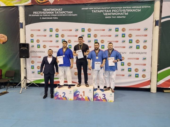 Питрәч спортчылары билбау көрәше буенча ТР чемпионатында җиңү яулады