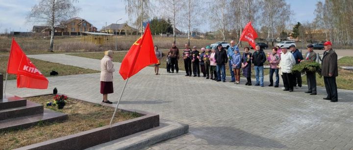 В Пестречинском районе вспомнили Ленина в день его рождения