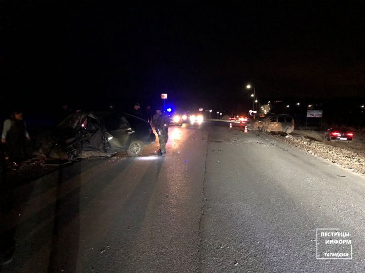 Накануне вечером рядом с селом Пановка произошло ДТП
