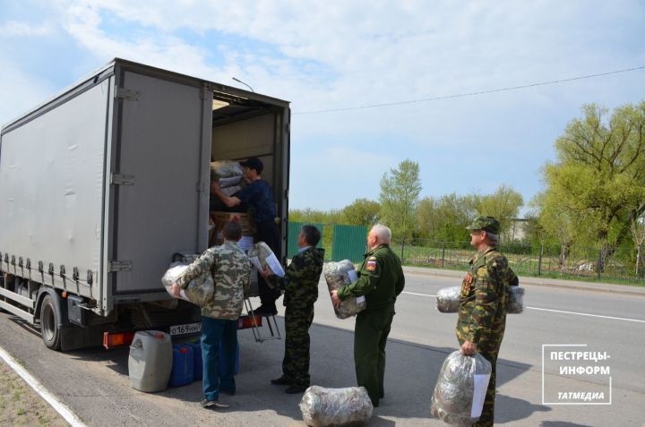 Пестречинцы отправили очередной груз в зону СВО