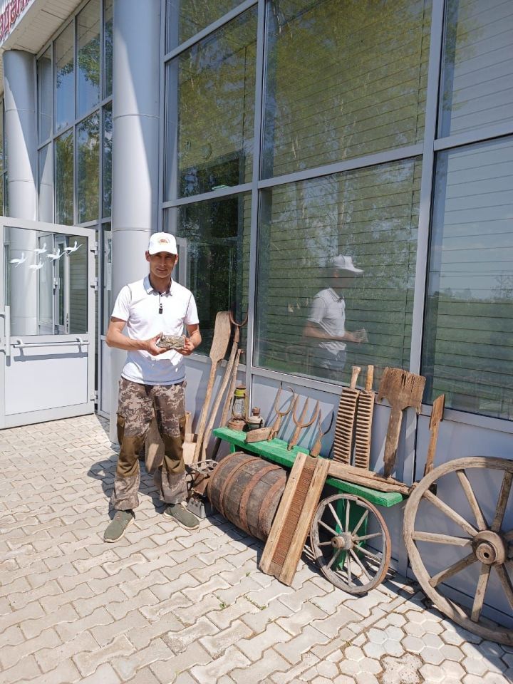 Миннур Шамсутдинов в селе Чита устроили музей на открытом воздухе