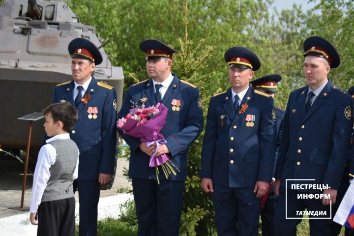 В селе Пановка на «Аллее Памяти» прошел торжественный митинг