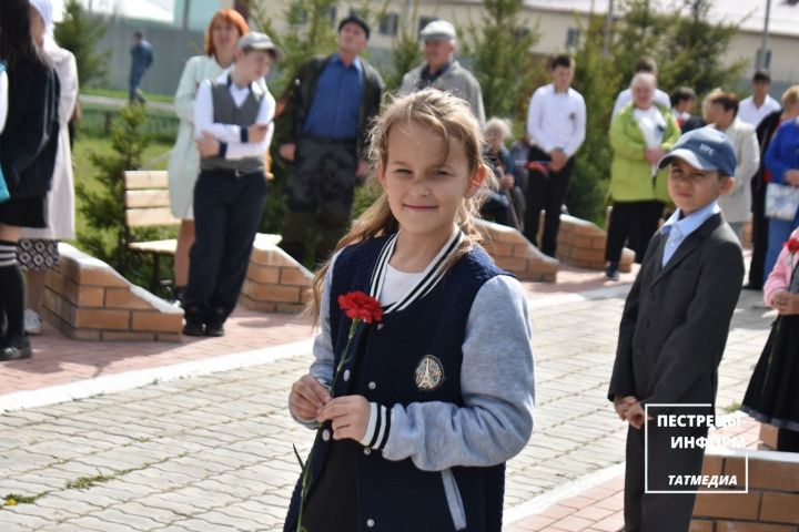 В селе Пановка на «Аллее Памяти» прошел торжественный митинг